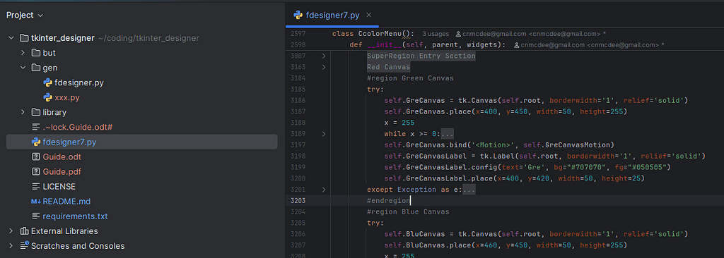 Python tkinter menu generator - Python GUIs Forum